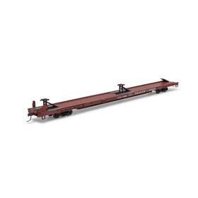 Ath-1543 Athearn Ho Ath 85ft Tofc Flat Car Ttx #473650