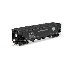 Ath-1572 Athearn Ho Ath 40ft 4-bay Offset Hopper With Load Bo #432375