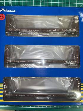 Ath-17235 Athearn New Ath 17235 Ho 60 Bulkhead Flat Car 3-pack Sp 99.99 Factory Sealed