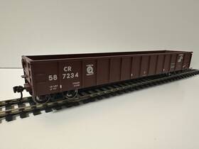 Ath-96969 Athearn Ho Rtr 52ft Mill Gondola - Conrail 587234 Ath 96969 No Load