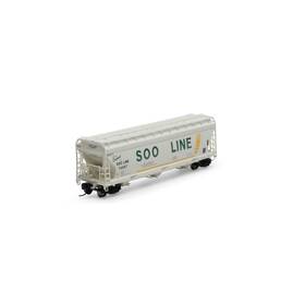 Ath12950 Athearn N Acf 4600 3-bay Center Flow Hopper Soo #74057 Rolling Stock