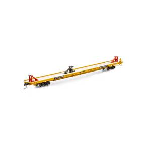 Ath14351 Athearn F89f Trailer Rttx/yellow #154350 Freight Cars N Scale Ath14351 Athearn F89f Trailer Rttx/yellow #154350 Freight Cars N Scale