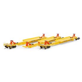 Ath15536 Athearn Ho Rtr 57ft Trinity Spine Carttrx/faded #3611133 Rolling