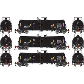 Ath16407 Athearn Ho 16k Gal Clay Tank Amox #13158/13281/13337 Rolling Stock