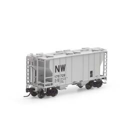 Ath17053 Athearn N Ps-2 2600 Covered Hopper N&w 170729 Rolling Stock