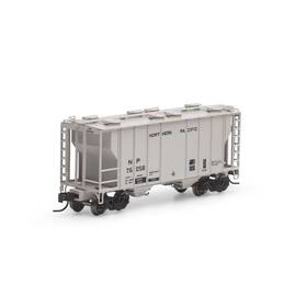 Ath17060 Athearn N Ps-2 2600 Covered Hopper Np/1977/reweigh 76058 Rolling Stock