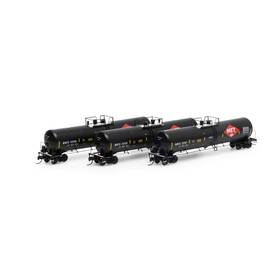 Ath18019 Athearn N 30000-gallon Ethanol Tank Mwtx #3 3 Rolling Stock