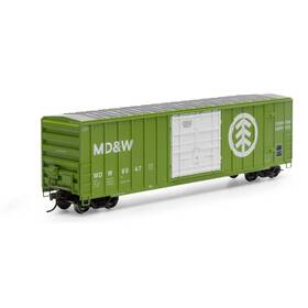 Ath18679 Athearn Ho Fmc 5327 12ft Plug Door Box Md&w #8047 Rolling Stock