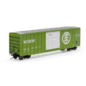 Ath18681 Athearn Ho Fmc 5327 12ft Plug Door Box Md&w #8082 Rolling Stock Ath18681 Athearn Ho Fmc 5327 12ft Plug Door Box Md&w #8082 Rolling Stock