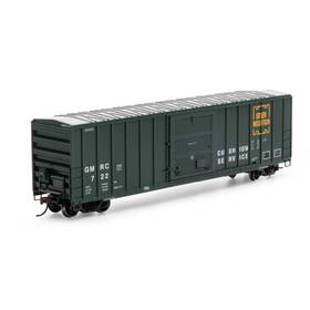 Ath18698 Athearn Ho 50ft Fmc 5347 Box Gmrc #722 Rolling Stock