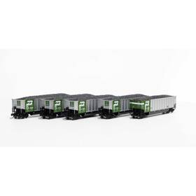 Ath25059 Athearn N Bethgon Coalporter With Load Bn #2 5 Rolling Stock