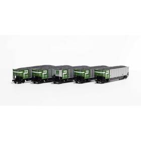 Ath25060 Athearn N Bethgon Coalporter With Load Bn #3 5 Rolling Stock