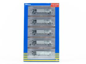 Ath25067 Athearn N Bnsf Railway Bethgon Coalporter With Load - 5 Car Set Sealed