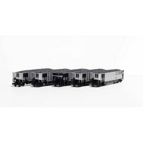 Ath25069 Athearn N Bethgon Coalporter With Load Bnsf #3 5 Rolling Stock