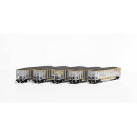 Ath25077 Athearn N Bethgon Coalporter With Load Csx #1 5 Rolling Stock