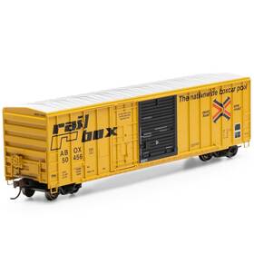 Ath26729 Athearn New 50ft Fmc Combo Door Box Freight Car - Abox Early Ho Scale