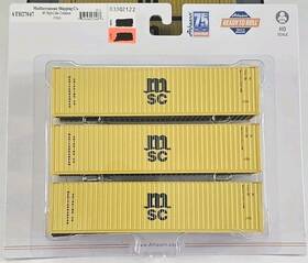 Ath27047 Athearn Msc 40ft Containers