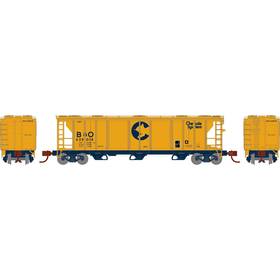 Ath28348 Athearn N Ps-2 2893 3-bay Covered Hopper B&o #628038 Rolling Stock