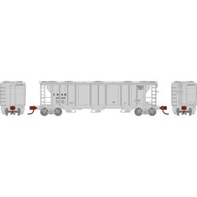 Ath28349 Athearn N Ps-2 2893 3-bay Covered Hopper Cb&q #85007 Rolling Stock