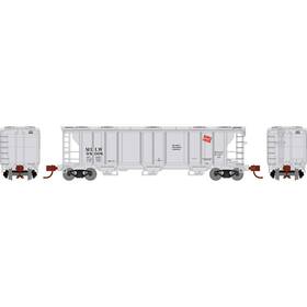 Ath28355 Athearn N Ps-2 2893 3-bay Covered Hopper Milw 98008 Rolling Stock