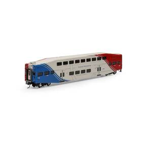 Ath28587 Athearn N Bombardier Passenger Control Utax #108 Rolling Stock