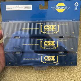 Ath28996 Athearn Ho Rtr 53ft Jindo Container Csx #1 3 Ath28996 Athearn Ho Rtr 53ft Jindo Container Csx #1 3