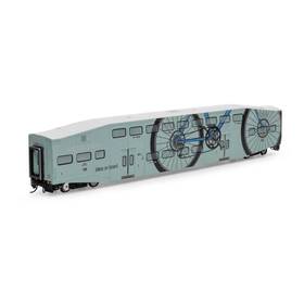 Ath29702 Athearn Ho Bombardier Coach Scax #138 Rolling Stock