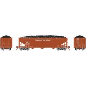 Ath33083 Athearn Ho 40ft Offset Coal Hopper With Load Cn #324480 Rolling Stock