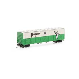 Ath3871 Athearn N 50ft Nacc Box Penguin Ginger Ale #7001 Rolling Stock