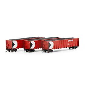 Ath3882 Athearn N Thrall High Side Gondola With Load Cpr #3 3 Rolling Stock