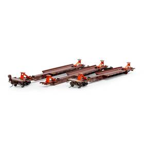 Ath41100 Athearn Ho 57ft Trinity Spine Car Bnsf #300557 3 Rolling Stock
