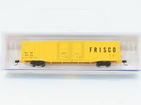 Ath6714 Athearn N Scale Sl-sf Frisco Railroad 60ft Auto Parts Box Car #9023