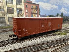 Ath67948 Athearn 50ft Double-door Plug Boxcar Hatfield And Slocomb H&s #11445 Ho