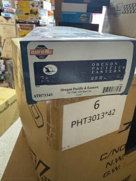 Ath73343 Athearn Oregon Pacific And Eastern 50ft Fmc Dd Box Car 15167 1