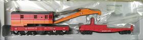 Ath7526 Athearn Ho - Southern Pacific 200 Ton Crane And Tender Mint In Box 7526