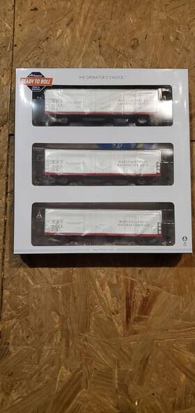 Ath76119 Athearn Manufacturers Railway 50ft Youngstown Plug Door Box Car 3 Pack
