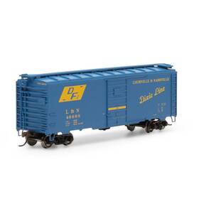 Ath7612 Athearn - Ho Rtr 40ft Superior Door Box L&n #46668