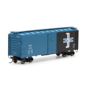 Ath7615 Athearn - Ho Rtr 40ft Superior Door Box B&m #76127