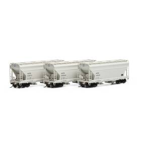 Ath81058 Athearn Ho Acf 2970 Covered Hopper Acfx 3 Rolling Stock