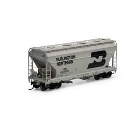 Ath81060 Athearn Ho Acf 2970 Covered Hopper Bn 435581 Rolling Stock