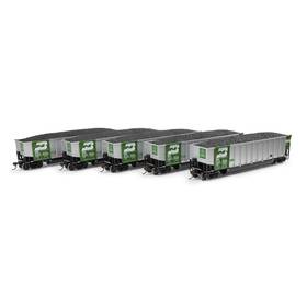 Ath81594 Athearn Ho Bethgon Coalporter With Load Bn #3 5 Rolling Stock
