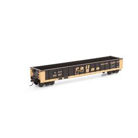 Ath8184 Athearn Ho 52ft Mill Gondola D&rgw #340057 Rolling Stock