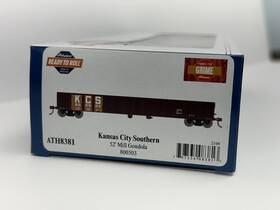 Ath8382 Athearn New Kcs Kansas City Southern Gondola 800503 Freight Car Ho Scale
