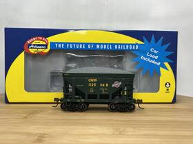 Ath87087 Athearn Ready To Roll Ho Chicago And North Western C&nw Green 24 Ore Hopper