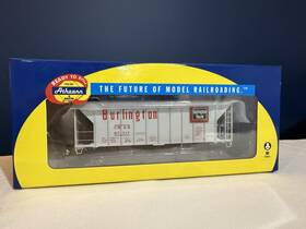 Ath87621 Athearn Ho Rtr 87621 Burlington 40 2600 Cf Airslide Covered Hopper Cb&q #87717