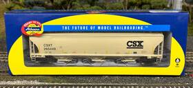 Ath89493 Athearn Used Ho Csx Trinity 5161 3-bay Covered Hopper #265449