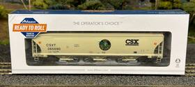 Ath89615 Athearn Used Read Rtr Csx Trinity 5161 3-bay Covered Hopper #265090