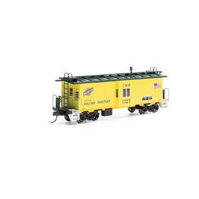 Ath90323 Athearn Ho Bay Window Caboose C&nw #11127 Rolling Stock