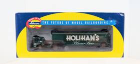 Ath91983 Athearn Ho Rtr Ford Inch C Tractor With Beverage Trailer Holihan S Pilsner -
