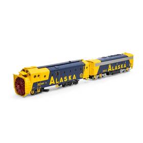 Ath93824 Athearn Ho Rotary Snowplow And F7b Arr #3/#1503 Rolling Stock